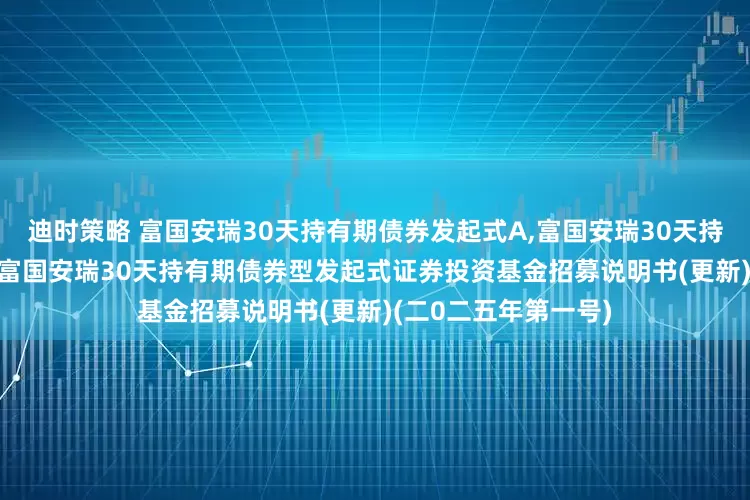 迪时策略 富国安瑞30天持有期债券发起式A,富国安瑞30天持有期债券发起式C: 富国安瑞30天持有期债券型发起式证券投资基金招募说明书(更新)(二0二五年第一号)