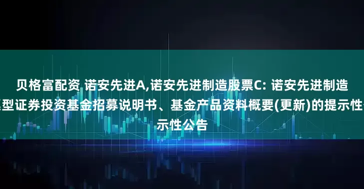 贝格富配资 诺安先进A,诺安先进制造股票C: 诺安先进制造股票型证券投资基金招募说明书、基金产品资料概要(更新)的提示性公告