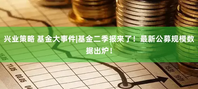 兴业策略 基金大事件|基金二季报来了！最新公募规模数据出炉！