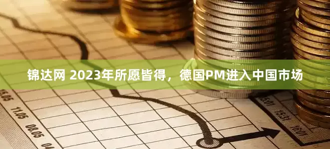 锦达网 2023年所愿皆得，德国PM进入中国市场